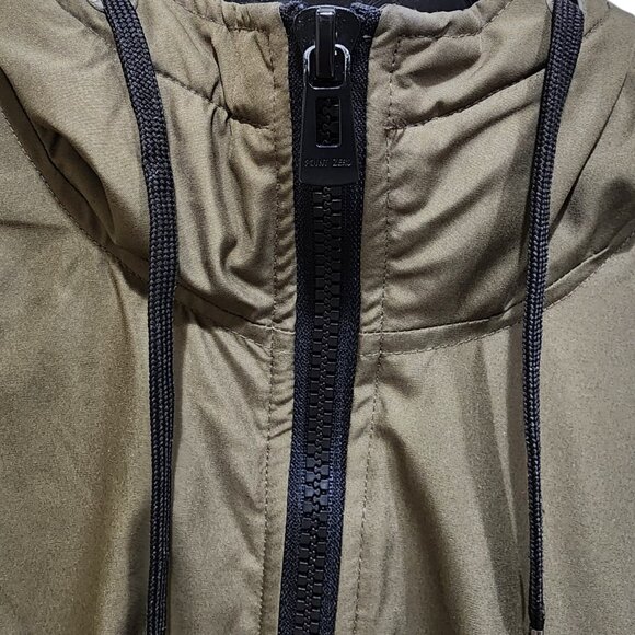 Point Zero Canadian Collection Men's Size M Jacket Olive Lightweight Outdoor - Picture 4 of 16